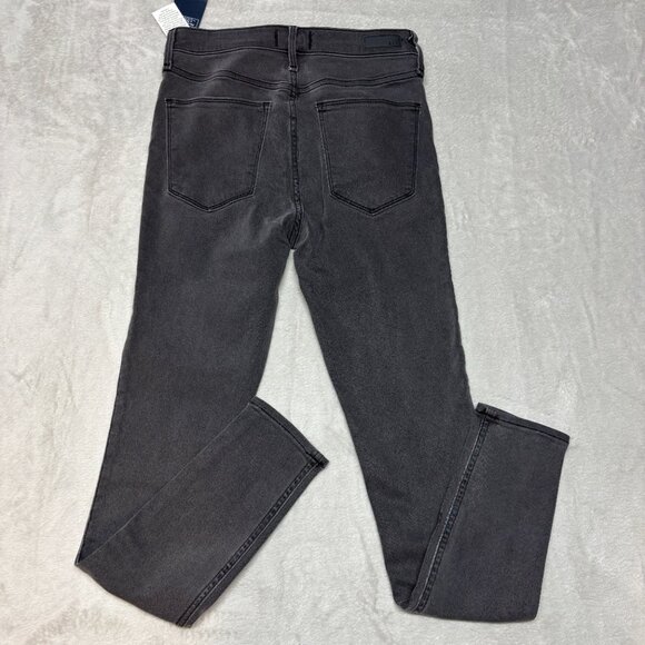 NEW Abercrombie & Fitch Size 28 6R Simone High Rise Ankle Jeans Gray Stretch $78 - Picture 2 of 8